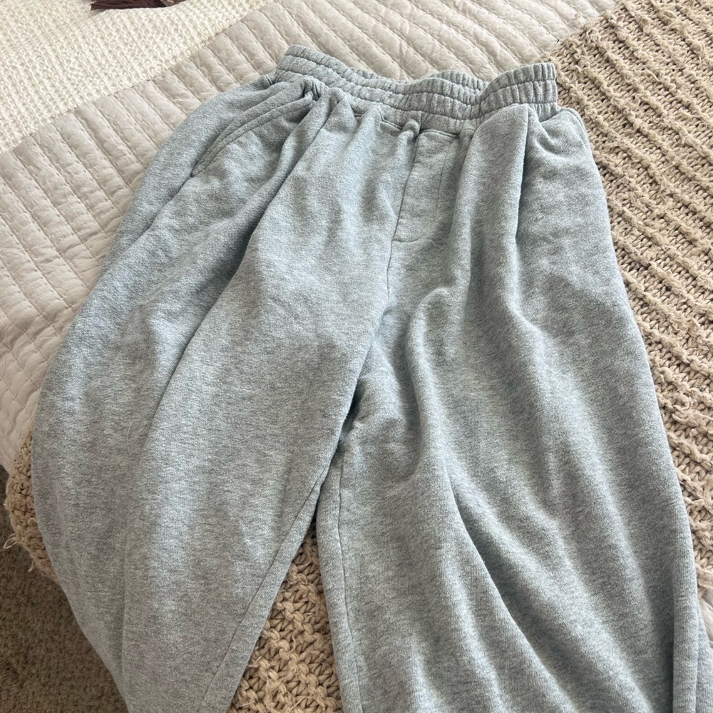 Madewell wide leg sweat pants